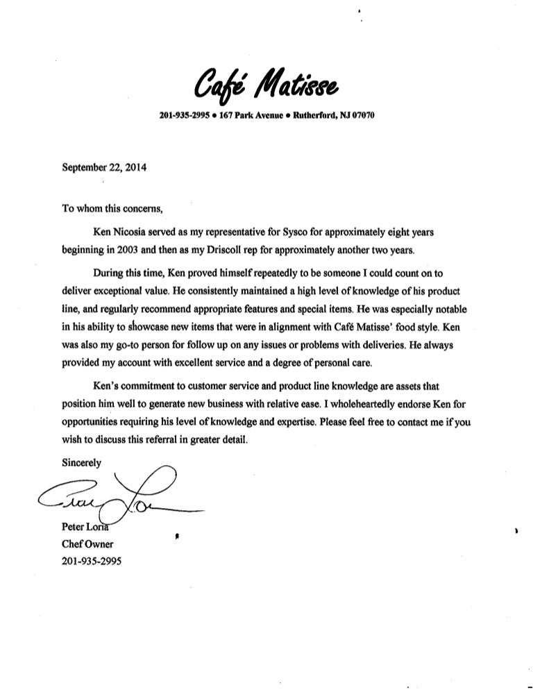 dental assistant recommendation letters
