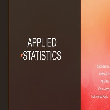 Statistical Process Control Part 1 | PPTX
