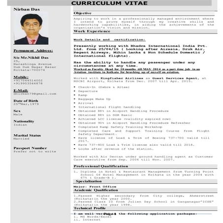ALI CV | DOC