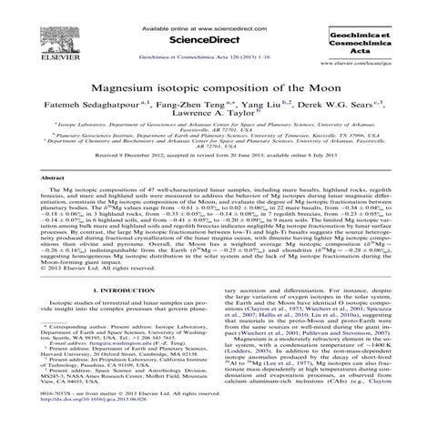 Magnesium isotopic composition of the Moon