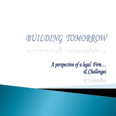 BUILDING  TOMORROW...