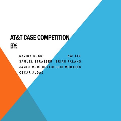 AT&T Case Competition