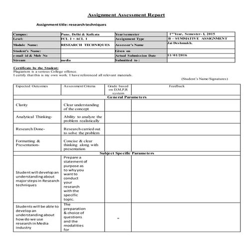 ASSIGNMENT B - RT ready | PDF
