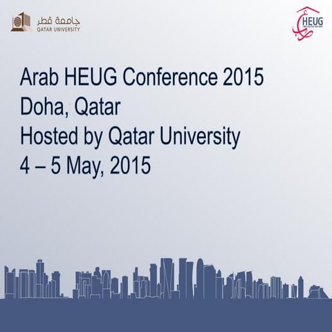 Kamel Badawy- Exploring e-tendering Arab HEUG Conference