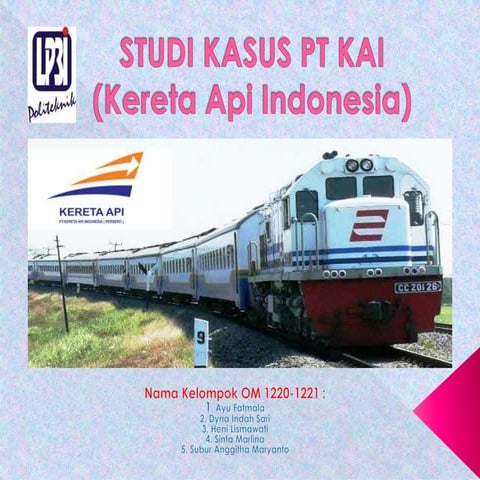 Studi Kasus Pt Kai Pptx
