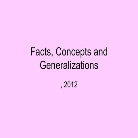 4 facts, concepts and generalizations jan 19