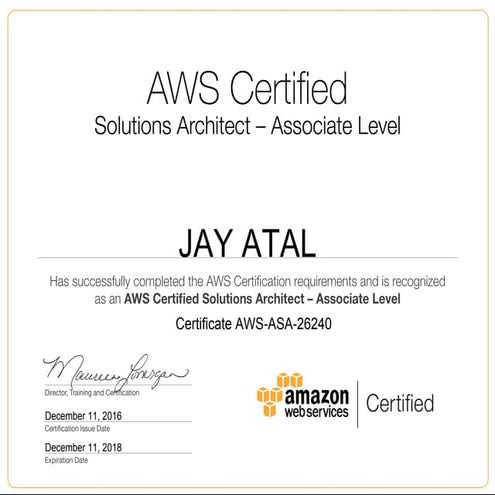 AWS Certified Solutions Architect – Associate | PDF