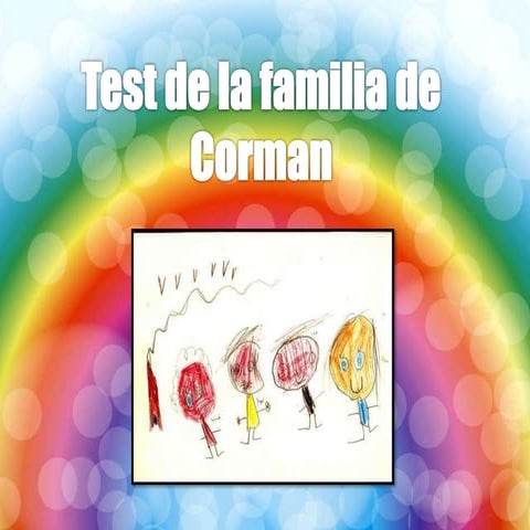 Ficha del Test de la familia de corman