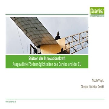 Stützen der Innovationskraft