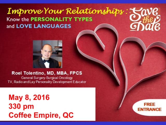 4 four personalities and  5 five lo...