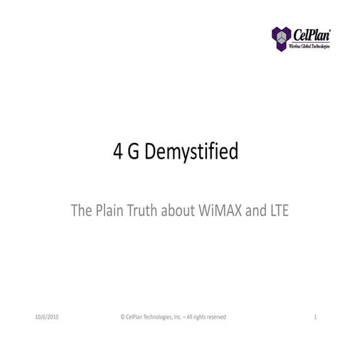 4 g demystified-celplan