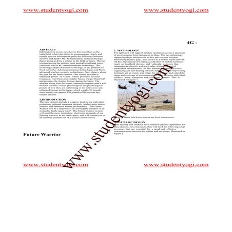 4 G  Paper  Presentation