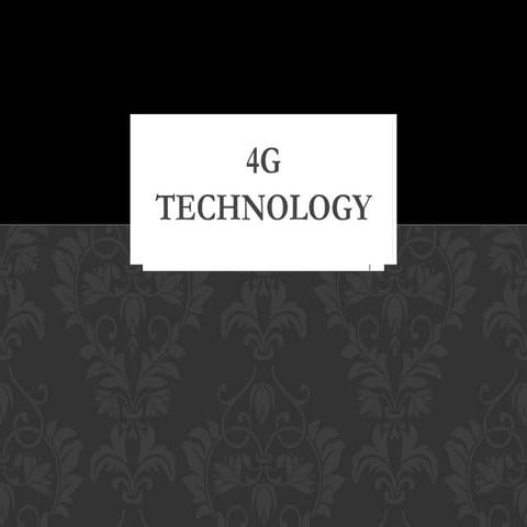 4g technology