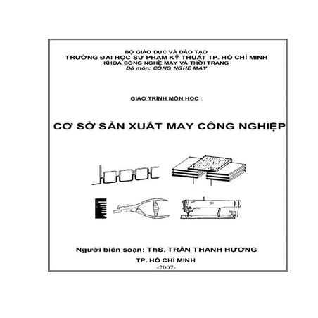 4 giáo trình cơ sở sản xuất may công nghiệp