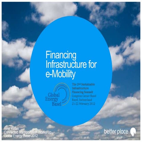 Financing Infrastructure for e-Mobility
