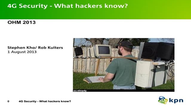 4G LTE Security - What hackers know?