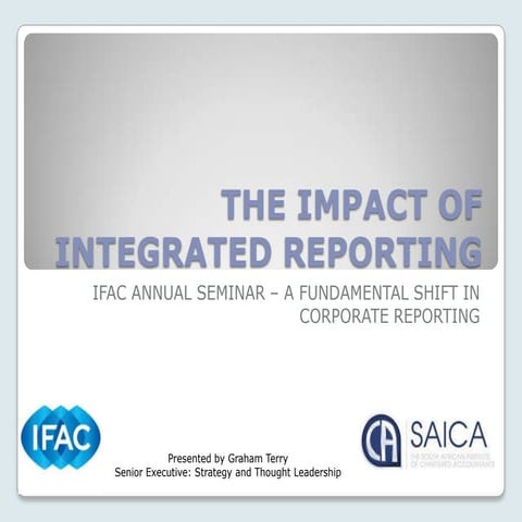 The Impact of Integrated Reporting