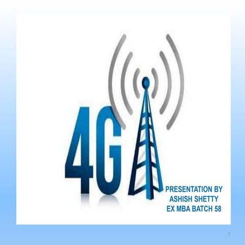 4 g technology ppt