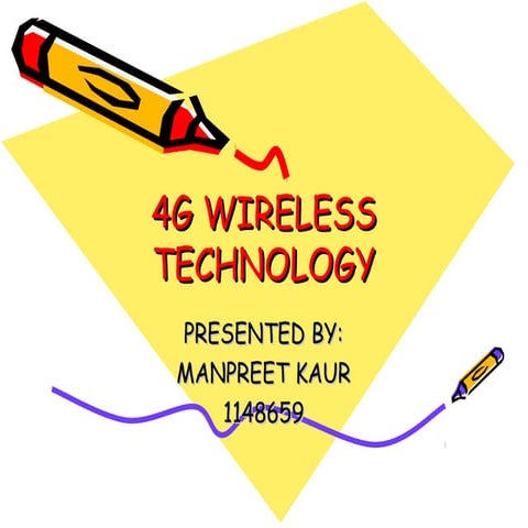 4G wireless system