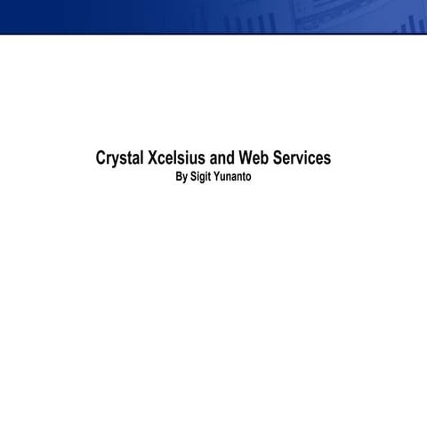 crystal xcelsius and web services by dashboardcafe.com