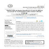 Mathematical Model Applied to Green Building Concept for Sustainable Cities Under Climate Change