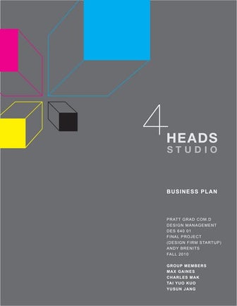 4 heads studio business plan