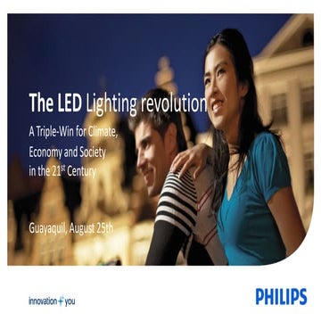 Hector Mendoza - The LED lighting revolution