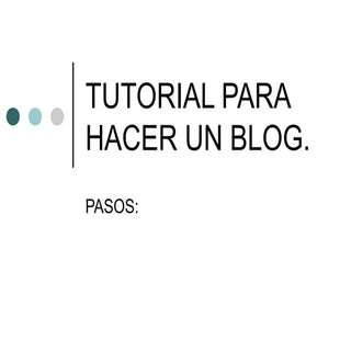 como crear un blog 