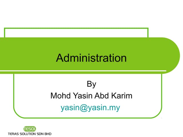 4. Centos Administration