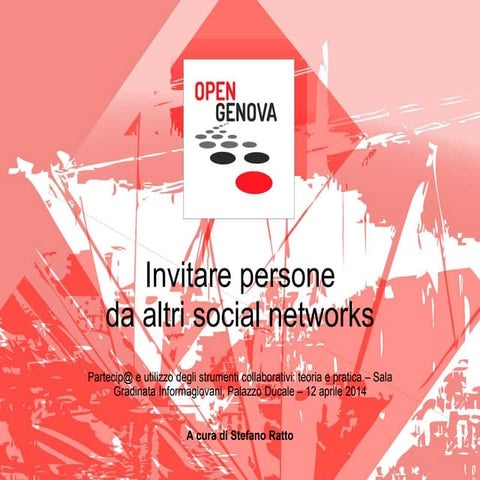 Inviti tramite social