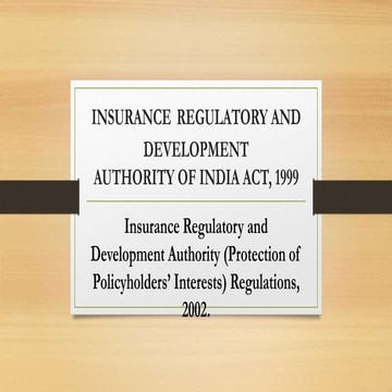 4 irda act 1999