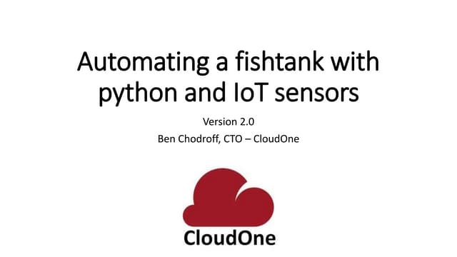 IoT Aquarium 2