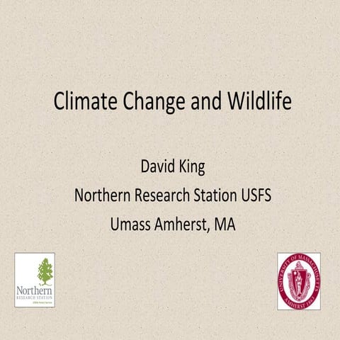 Climate Change and Wildlife