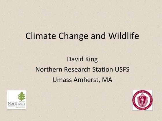 Climate change and forest diseases | PPT