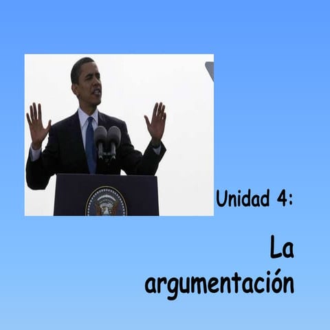 4 La argumentacion