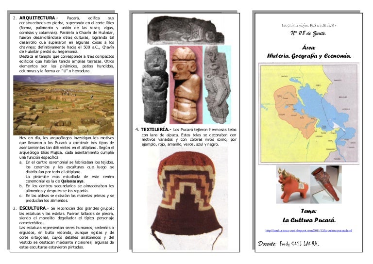 4 la cultura pucará triptico
