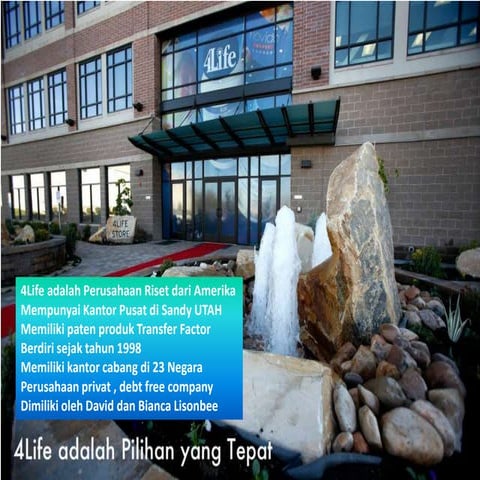 Bisnis 4life dalam 60 menit | PPTX