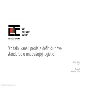 Digital sales channels define new intralogistics standards