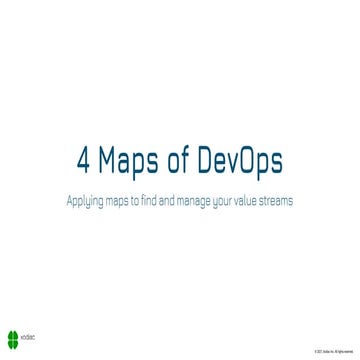 4 Maps of DevOps