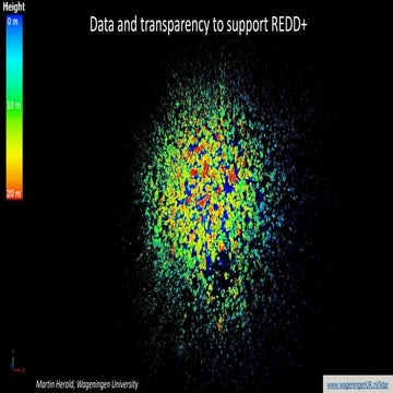 Transparency and actionable Earth Observations for Forests | PDF