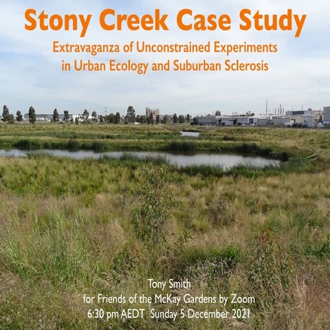Stony Creek Case Study