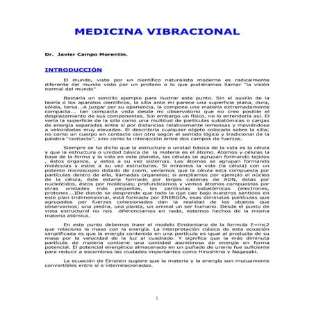 medicina vibracional