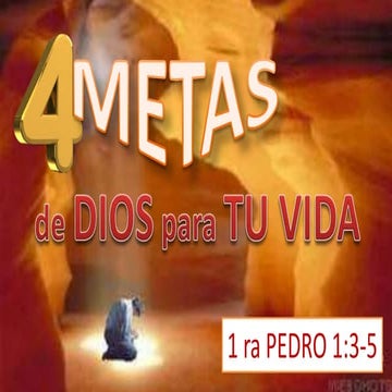 4metas de dios para tu vida