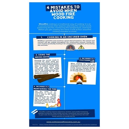 4 Mistakes to Avoid When Wood Fire Cooking