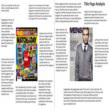 Mixed genre anaylsis