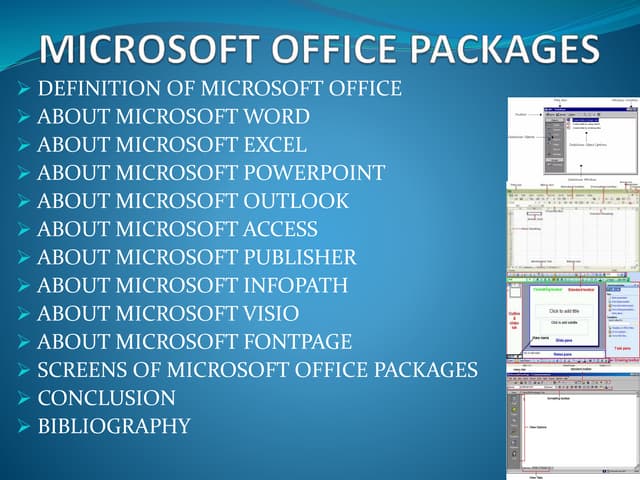 4 ms office packages