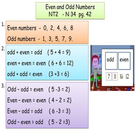 Book N34 Odd and Even | PPTX