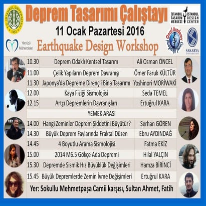 Deprem Tasarımı Çalıştayı 