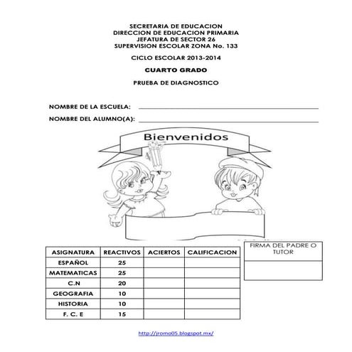 4o diagnostico 2013  2014 jromo05.com