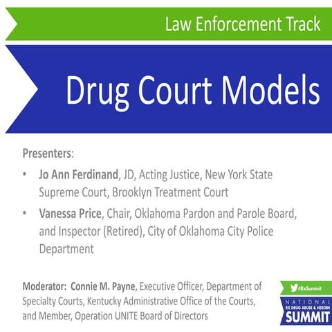 Drug courts powerpoint presentation | PPTX